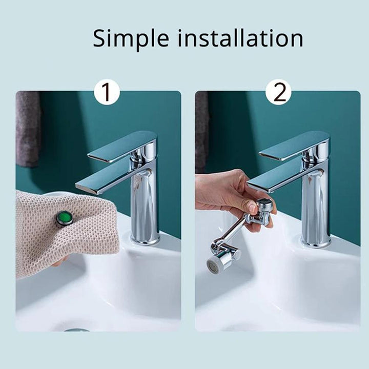 Universal 1080 Rotation Wasserhahn Belüfter Splash Filter Küche Tap Verlängern Wasser Düse Wasserhahn Adapter Armaturen Bubbler