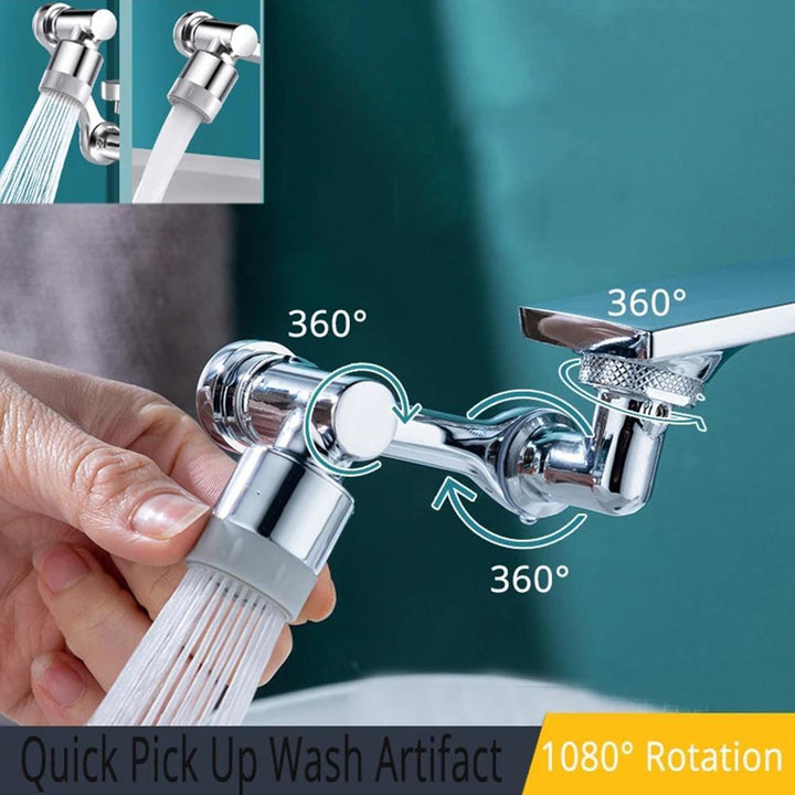 Universal 1080 Rotation Wasserhahn Belüfter Splash Filter Küche Tap Verlängern Wasser Düse Wasserhahn Adapter Armaturen Bubbler